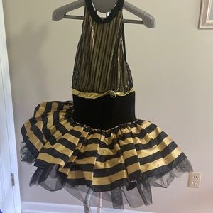 Black and yellow ballet/musical theatre costume size: XL girls by revolution